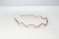 Wavey Hair Band Clear Hair Hoop With Teeth Comb Grip Headband Solid Headwears UK