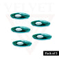 5 pcs Muslim Hijab Pins Shiny Scarf Pins Stainless Steel Saree Pins Head Brooch