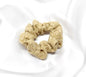 Embroidered Scrunchies Elastic Pony Tie Hair Beaded Bobble Bands Headwear