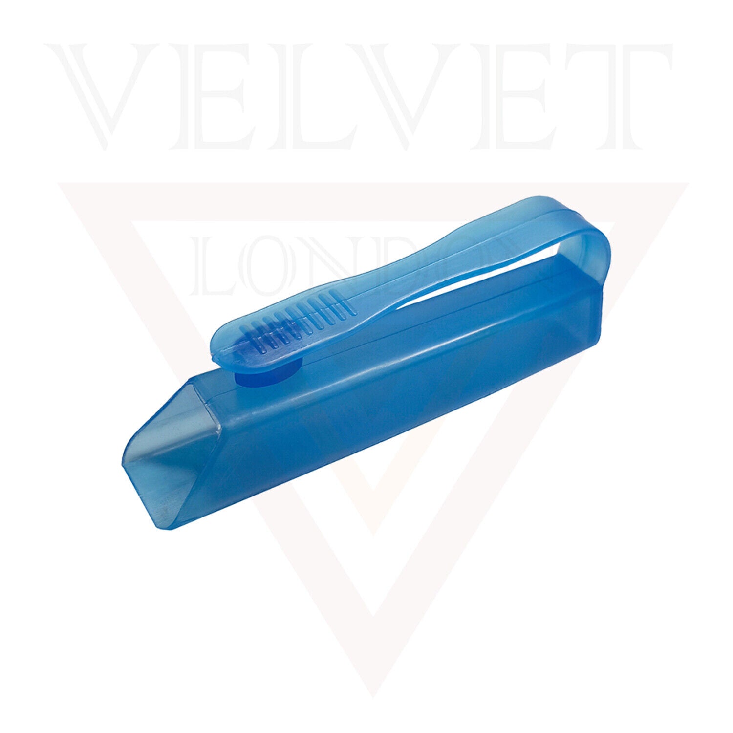 Blue Transparent Portable Pill Dispenser Easily & Quickly Push From Blister Pack
