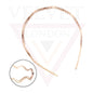 Wavey Hair Band Clear Hair Hoop With Teeth Comb Grip Headband Solid Headwears UK