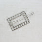 Silver Hair Clips Metal Infinity Pins Sliders Barrettes Korean Clips Hair Grip