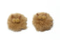 2x Baby Plush Hair Clip Soft Faux Fur Barrette Crocodile Clips Slide Snap Pin