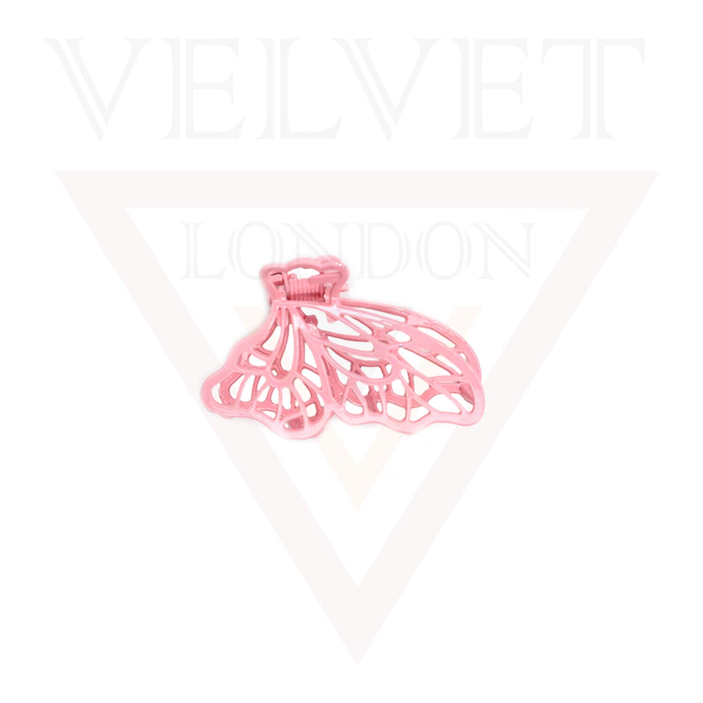 Metal Hair Claw Clips Frosted Hair Clamp Butterfly Matte Clutcher Hair Jaw Claw