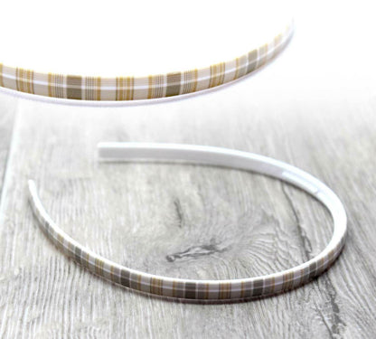 Chex Print Hair Bands Headbands Alice Hair Hoop Hair Women's Hair Accessories