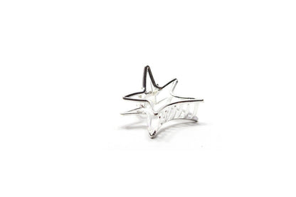 4x Hair Clamp Hair Claw Clips Star Metal Mini Hair Jaw Claw Barrattes Clutchers
