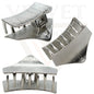 Hair Claw Clips Pyramid Hair Clamp Non-Slip Metal Lining Strong Hold Hair Jaw