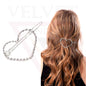 Hair Clips Clamp Silver Wava Metal Hair Pin Sliders Korean Clips Grip