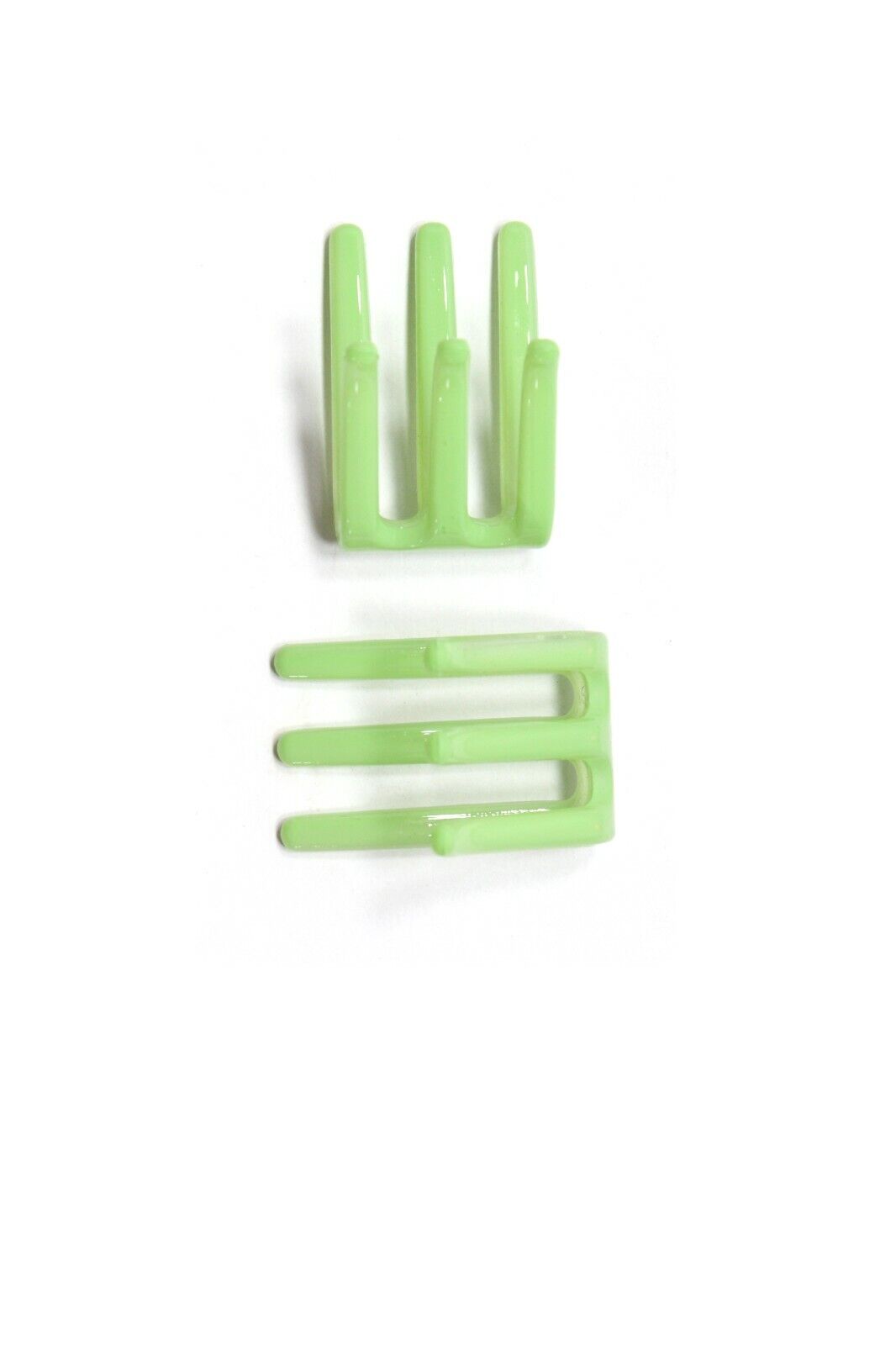 French Crab Interlocking Medium Barrettes Claw Hair Clip Side Comb Hair Styling