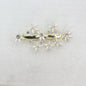 Pearl Hair Clips Pins Golden Hairpins Metal Diamond Hairdressing Crocodile Grips