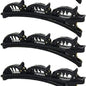 4Pcs Double Bangs Hairstyle Hair Twist Clip Black Hairpin Hairstyles Accessories