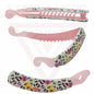 Twist Clip Banana Hair Clips Fishtail Non-slip Animal Print Comb Ponytail Holder