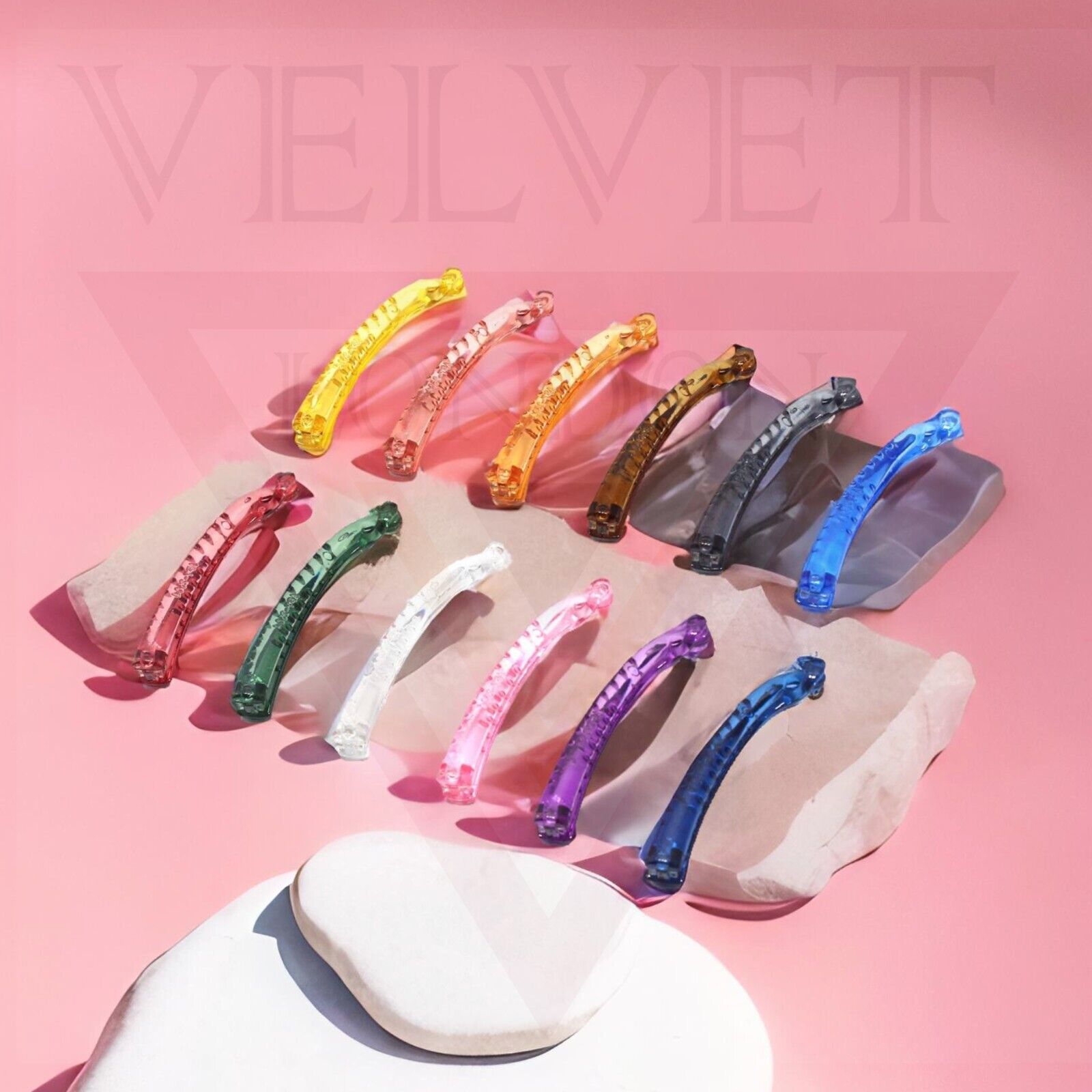 Banana Hair Clips Barrette Hair Ties Twist Comb Ponytail Holder Fishtail Clips