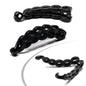 Twist Banana Hair Clip Glossy Claw Non-slip Fishtail Ponytail Holder French Clip