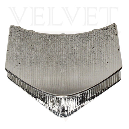 4x Lining Hair Claw Metal Pyramid Shape Hair Clips Jaw Clamp Strong Hold Hairpin