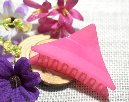 Triangle Hair Claw Cambered Tiny Hair Clip Butterfly Crab Clamp Baby Hair Grip