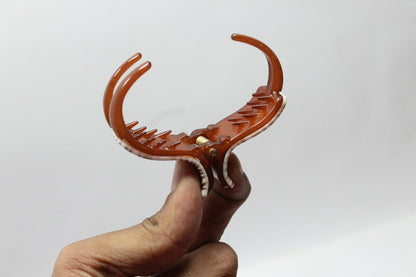 Zebra Print Strong Hold Hair Claw Clip Hair Clip Hair Crab Clamp Hairgrip