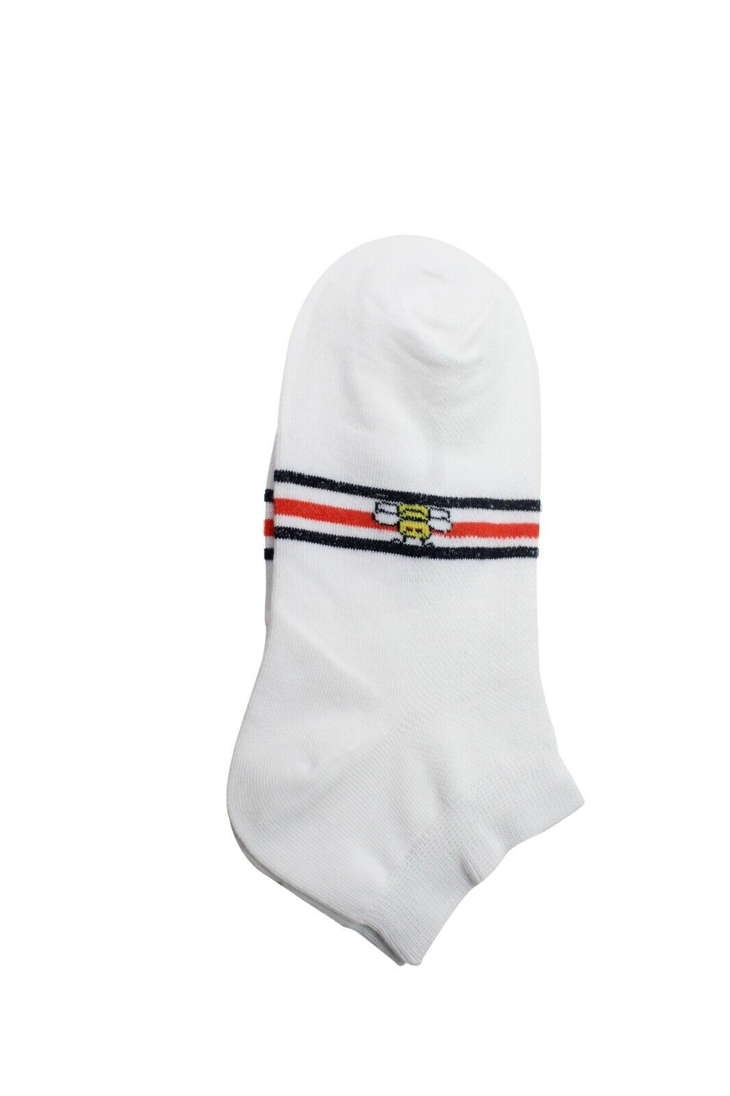 3 Line Crew Socks Novelty Cotton Butterfly Print Socks For Women and Girls