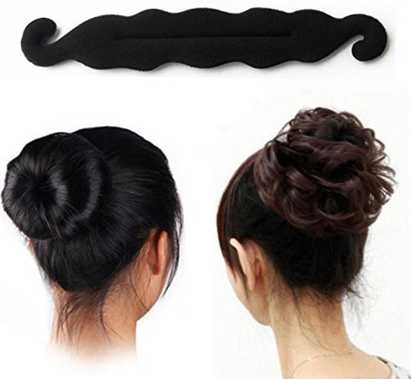 Black Hair Braid Topsy Tail Hair Styling French Hair Braiding Tool Bun Maker