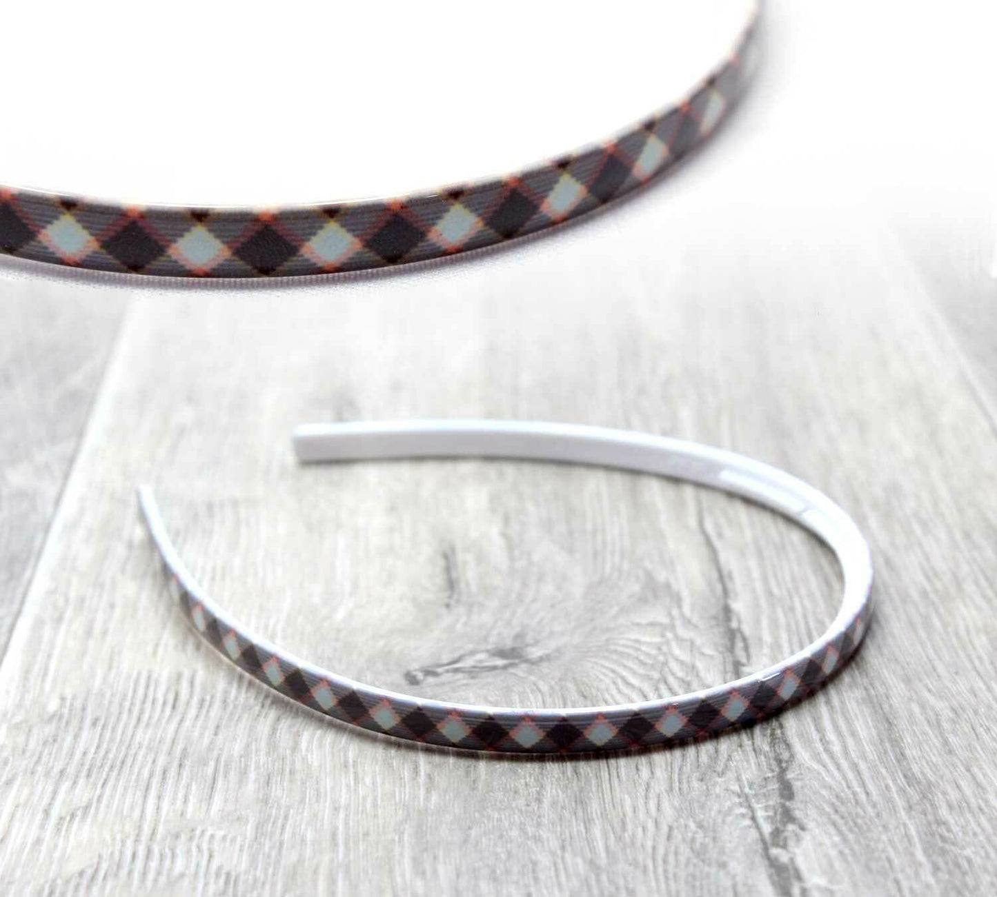 Chex Print Hair Bands Headbands Alice Hair Hoop Hair Women's Hair Accessories