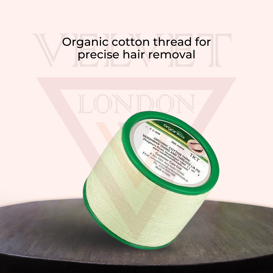 16x Organica Eyebrow Cotton Thread Antiseptic Facial Hair Removal Threading New