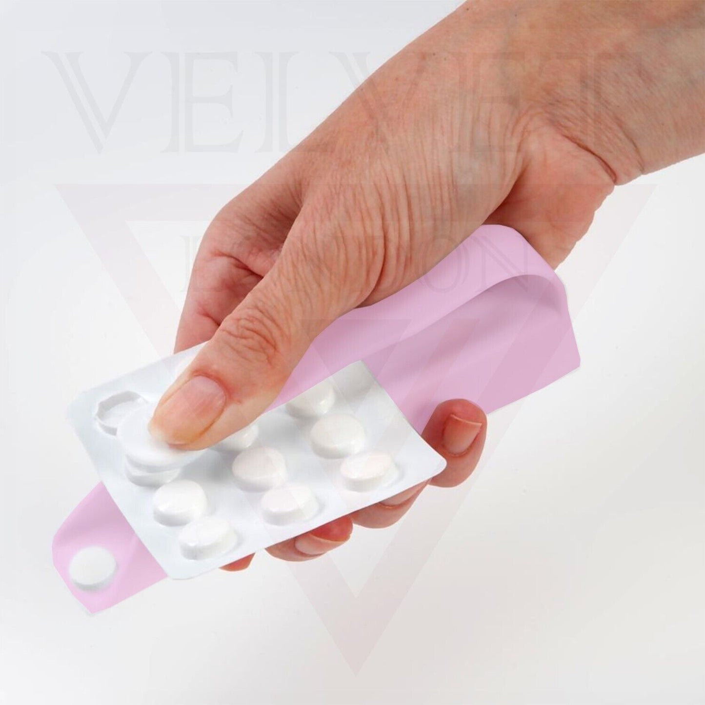 1x New Disability Aids Pill Puncher Blister Pack Remover Tablet Pill Popper Tool