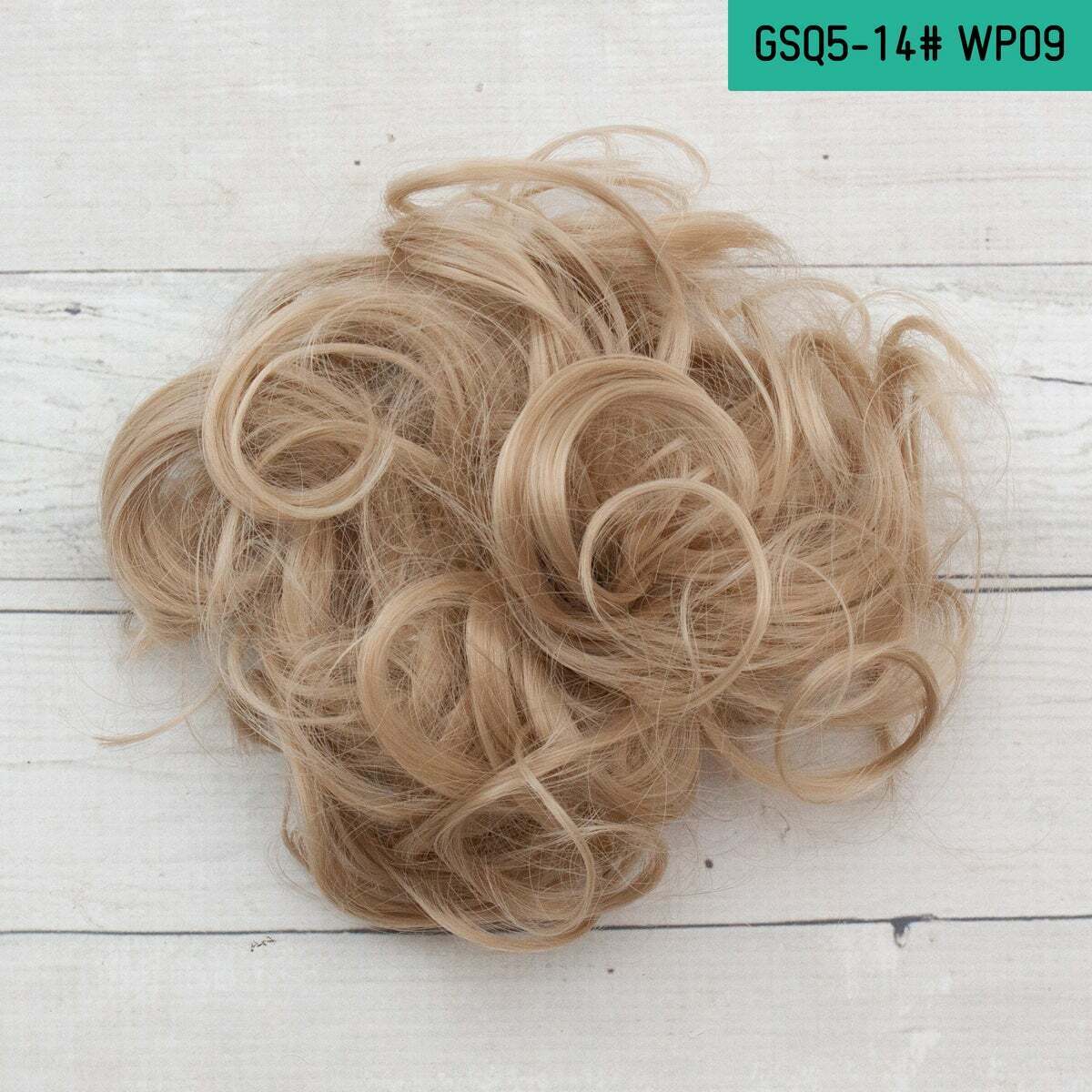 Curly Messy Bun Hair Piece Bobble Scrunchie Lady Natural Fake Hair Extensions