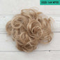 Curly Messy Bun Hair Piece Bobble Scrunchie Lady Natural Fake Hair Extensions