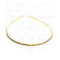 Crystal Headbands Rhinestone Hair Hoop Shiny Metal Hair Band For Wedding Bridal