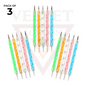 Nail Art Dotting Tool Nail Polish Paint Manicure Dot Nail Art Set for Gel Polish