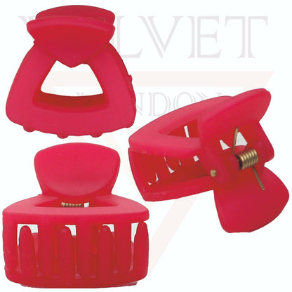 Hair Claw Clips Small Hair Clamp Neon Mini Jaw Claw Clutcher Barrette Hairpins