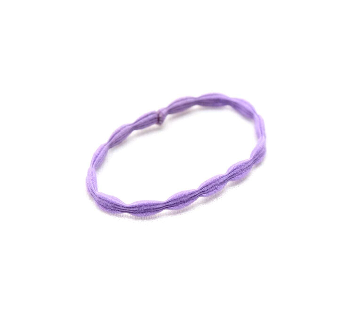 Colourful Hair Bands Mini Children Elastic Rope Thin Hair Rubber Bands Bobbles