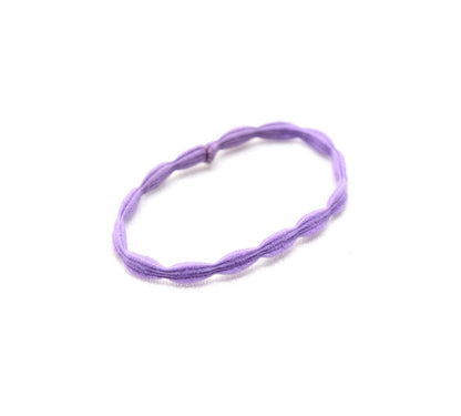 Colourful Hair Bands Mini Children Elastic Rope Thin Hair Rubber Bands Bobbles
