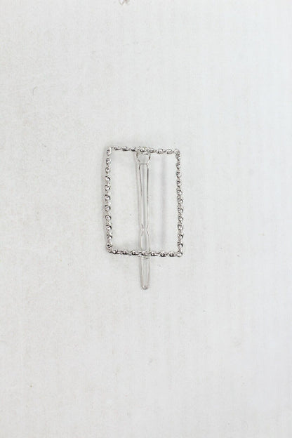 Hair Clips Clamp Silver Wava Metal Hair Pin Sliders Korean Clips Grip