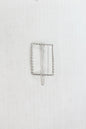 Hair Clips Clamp Silver Wava Metal Hair Pin Sliders Korean Clips Grip