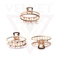 Hair Claw Clips Meta Hair Clamp Oval Shape Non-Slip Barrette Hair Accessories