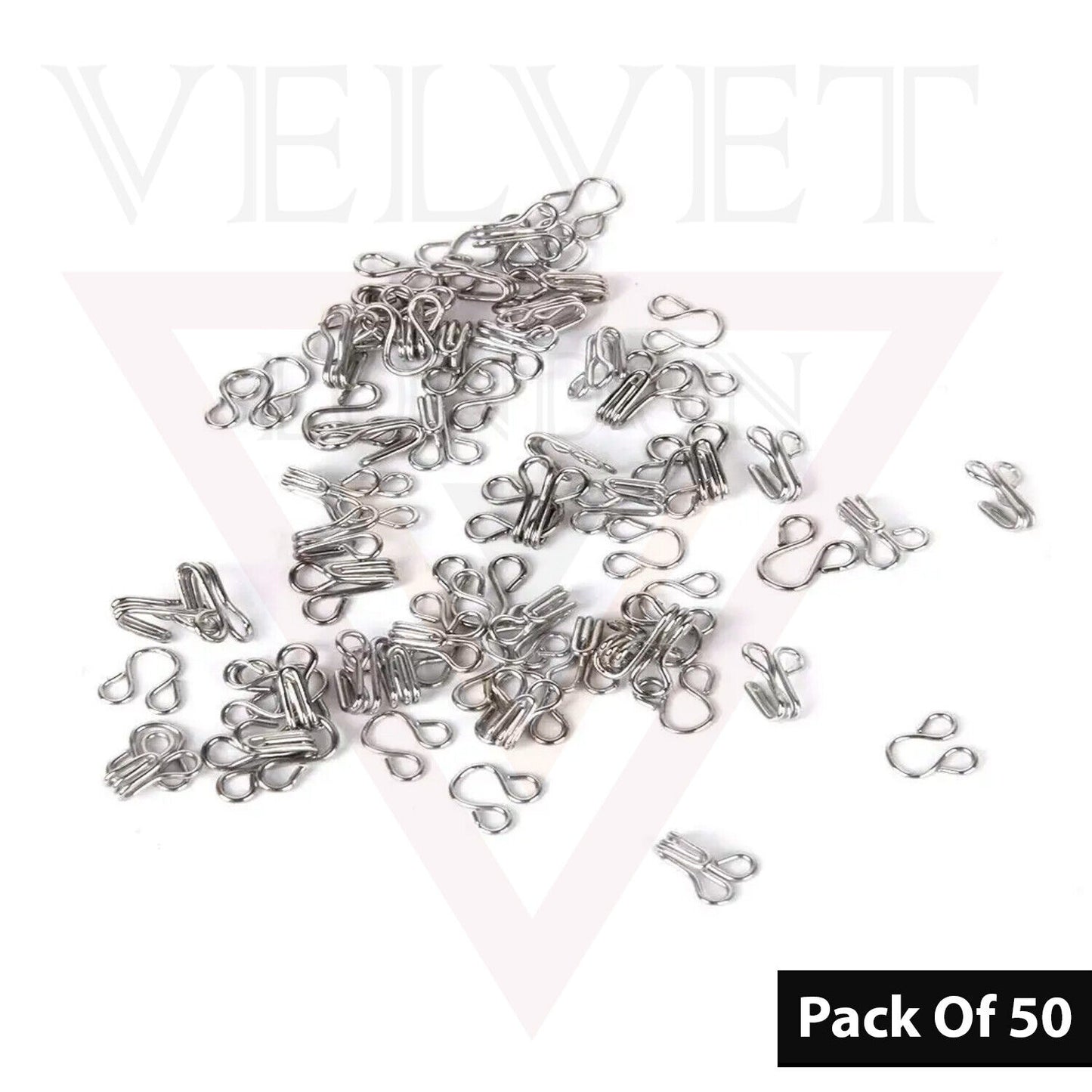 Sewing Hooks Fasteners Silver Clothing Dress Fasteners For Bra And Clothing UK