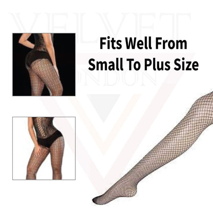 Sexy Bodystocking Fishnet Bodysuit Lingerie Dress Naughty Body Stocking Black