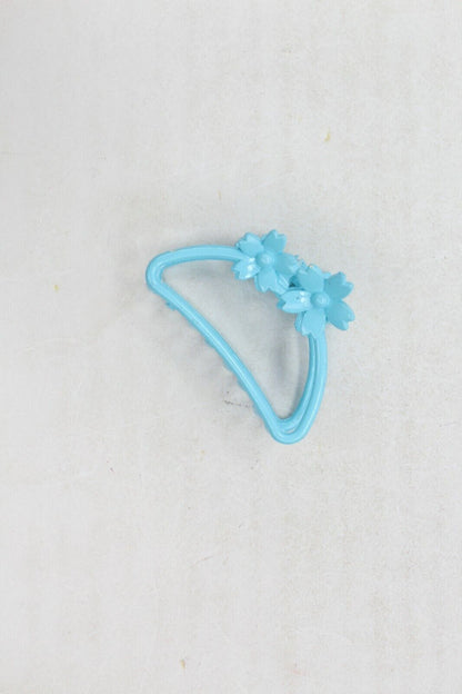 Matte Hair Claw Clip Metal Flower Clutcher Non-slip Frosted Barrette Jaw Clamp