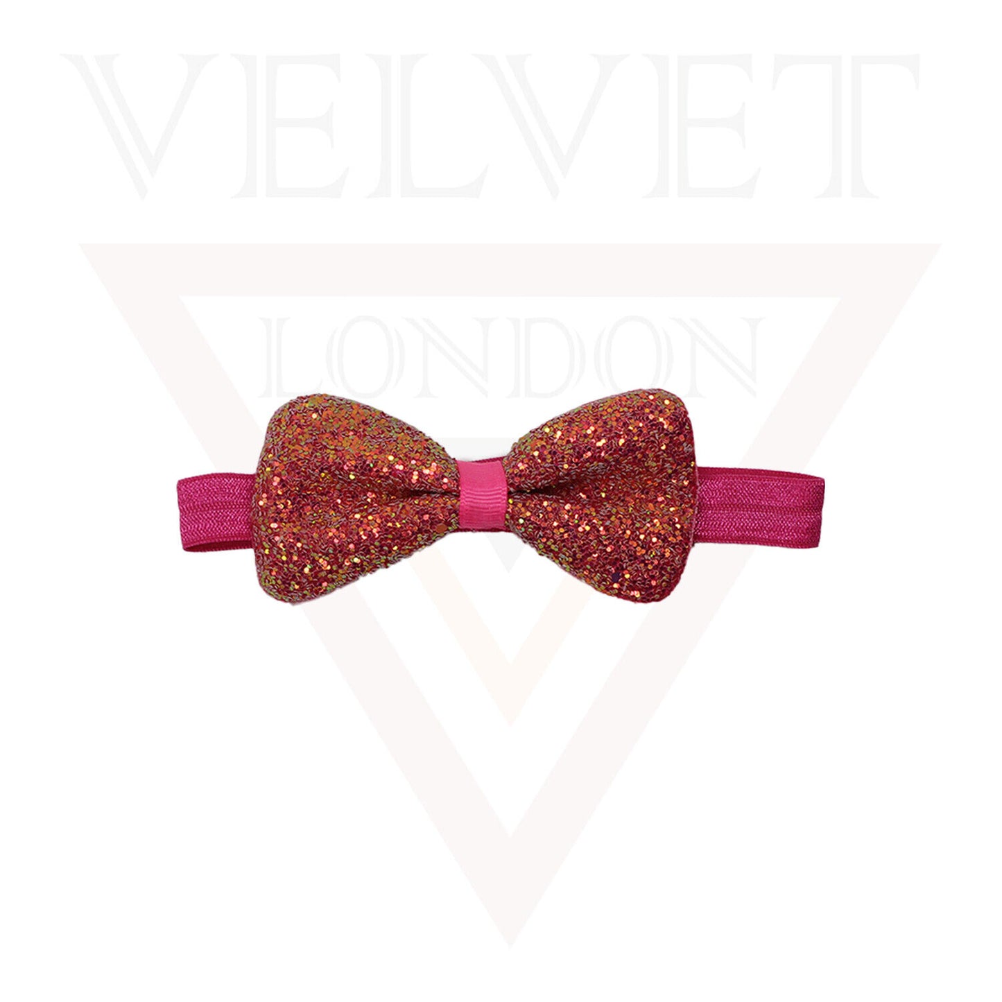 Baby Bow Headband Ribbon Elastic Hair Band Girl Headwear Bow Lace Band