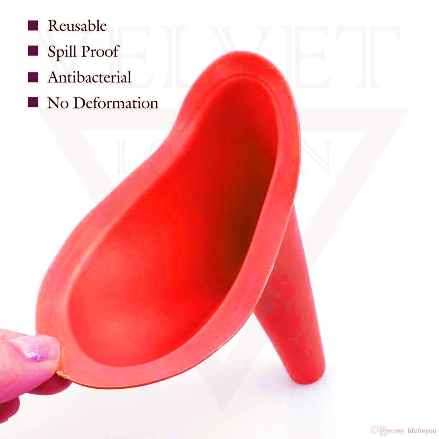 Female Urination Device Reusable Female Urinal Portable Funnel for Women Wee Cup