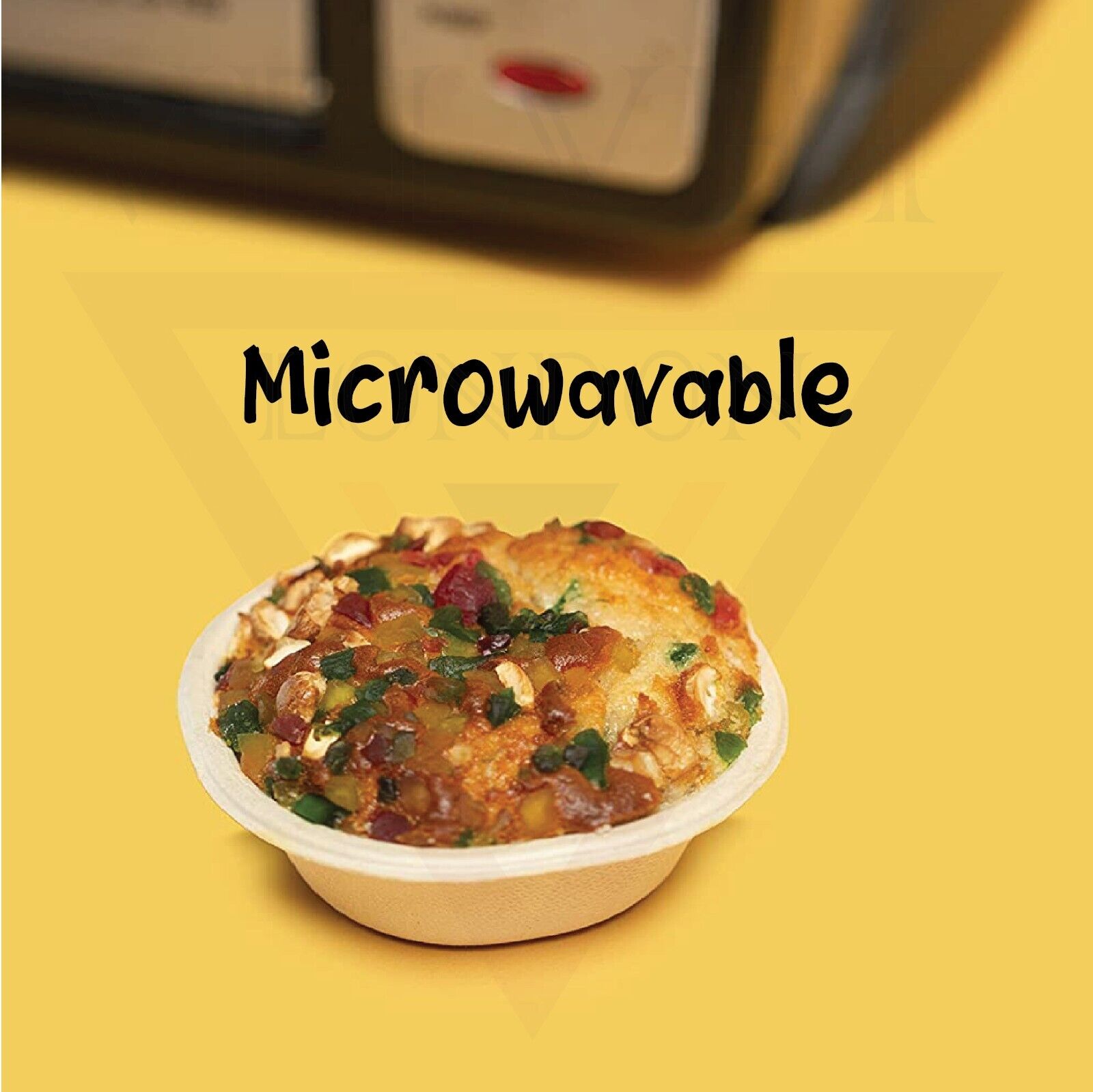 Disposable Bagasse Bowls Soup Salad Dessert Bowl Sturdy Paper Bowls for Hot Food