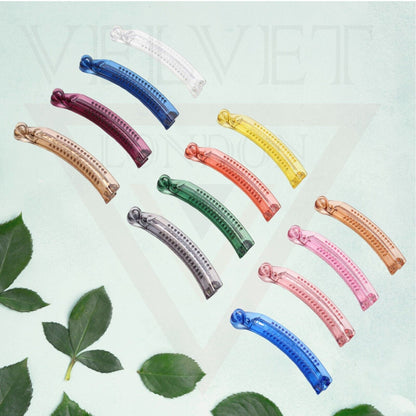 Barley Twist Hair Comb Banana Hair Clip Ponytail Clamp Grip Slide Fish Clip