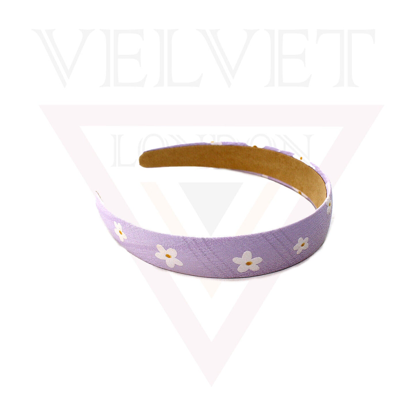 Headband Lining Dotted Designs Hair Band Non-Slip Fabric Hair Hoop Cute Outdoor 