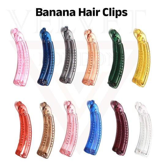 Women Long Hair Banana Hair Clip Tort Twisted Long Fish Clip Comb Grip