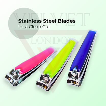 Stainless Steel Nail Clipper Made with Heavy Duty Suitable for Thick Fingernail