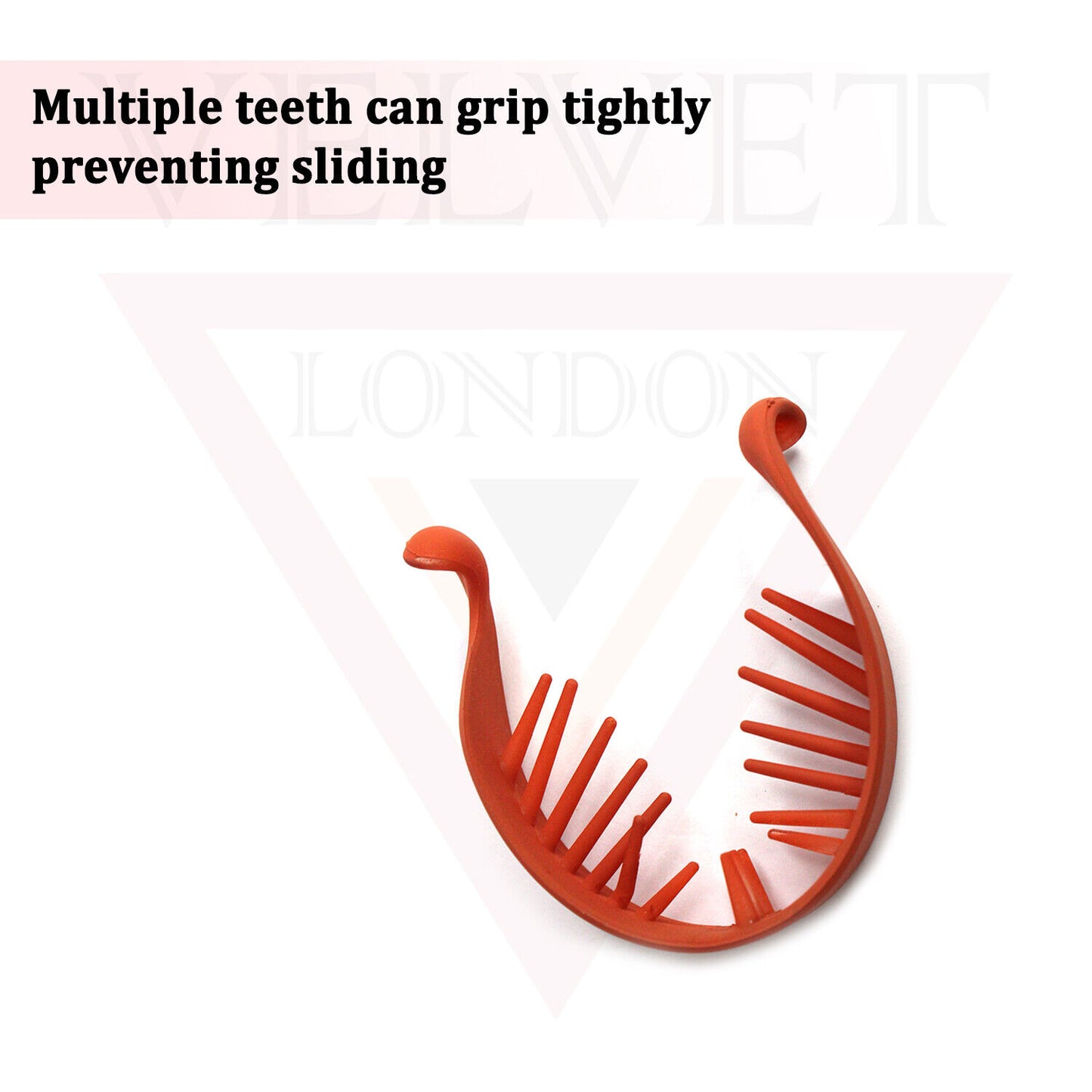 Matte Oval Acrylic Banana Hair Clip Twist Hair Pin Ponytail Holder Comb Clamp