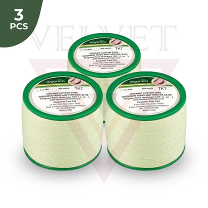 3X Organica Antiseptic Eyebrow Threading Thread  skin care facial hair remover