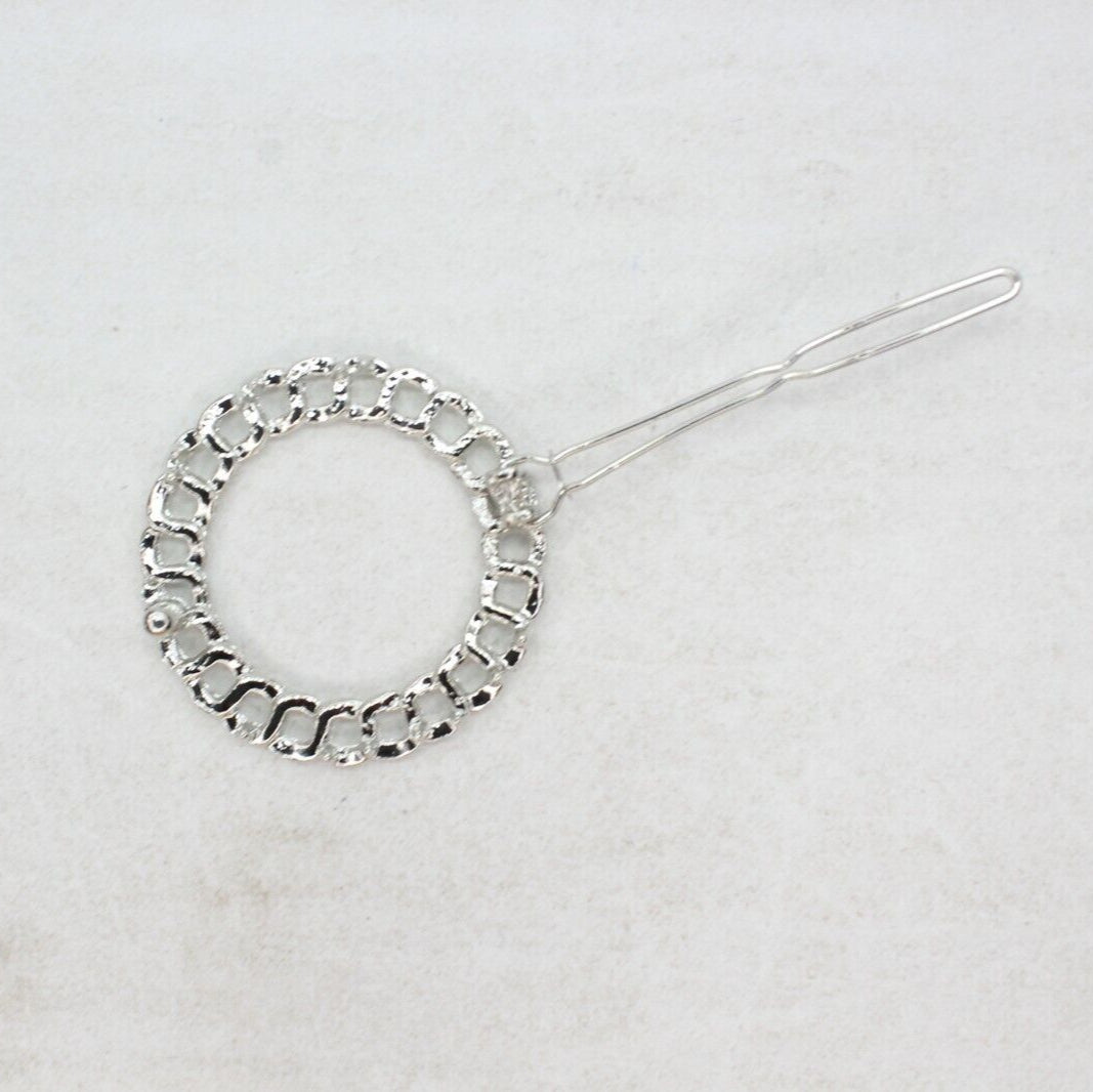 Silver Hair Clips Metal Infinity Pins Sliders Barrettes Korean Clips Hair Grip