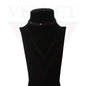 Retro Style Tattoo Necklace Diamond Black Stretch Elastic Choker Classic Stretch